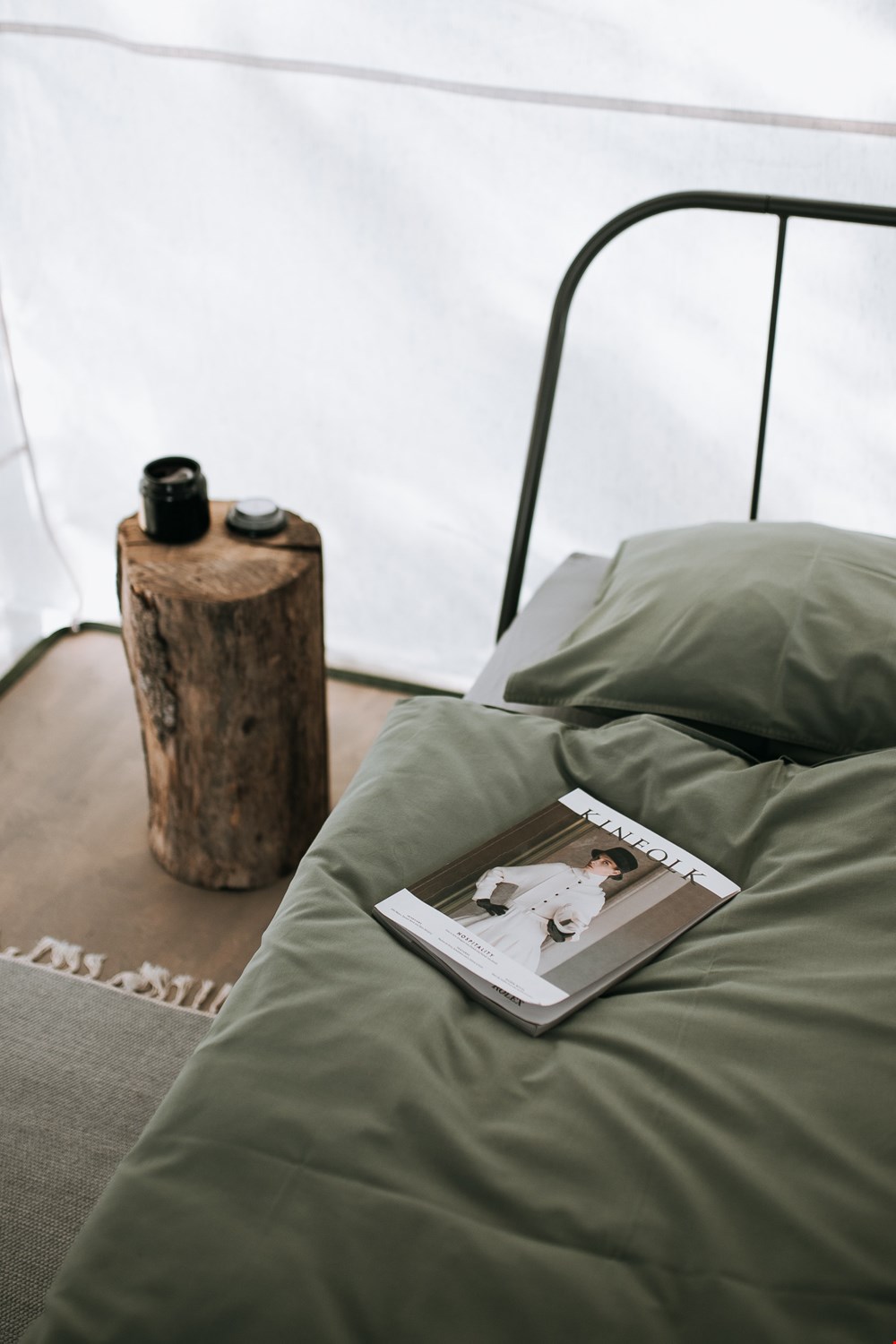 Zo'n glamping interieur wil je zo mee naar huis nemen Zo'n glamping interieur wil je zo mee naar huis nemen